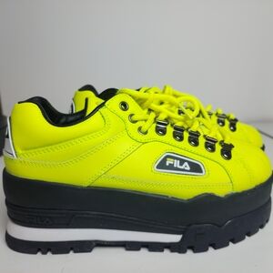 Fila Trailblazer Platform Sneakers Neon